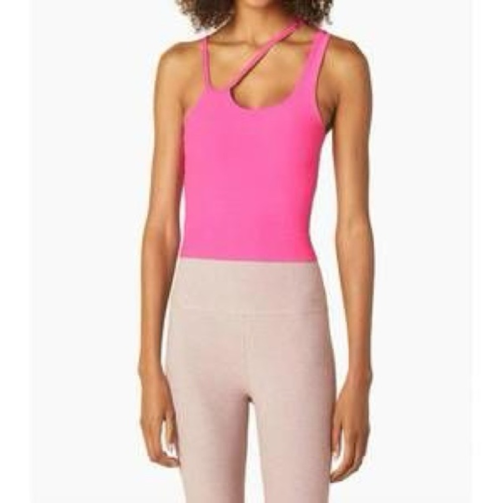 Beyond Yoga Pink Crop Top
